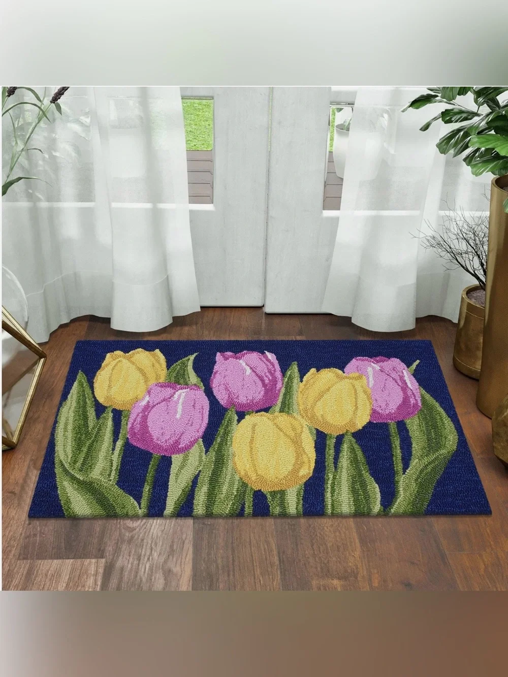 Spring Hooked Accent Rug